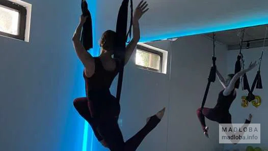 Занятие в Спортивном клубе "FLEXY" в Батуми