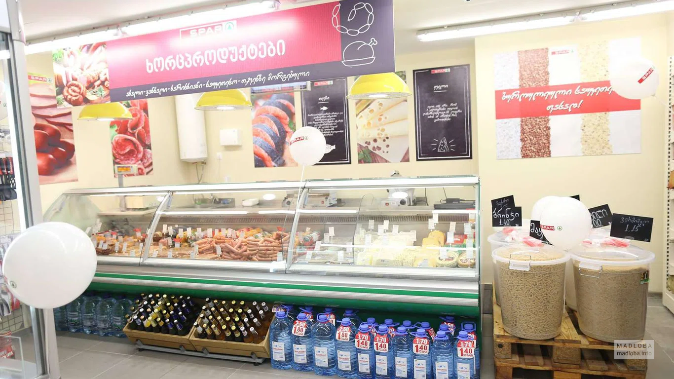 Поставщик продуктов и ритейловая сеть "Spar Georgia" продукты