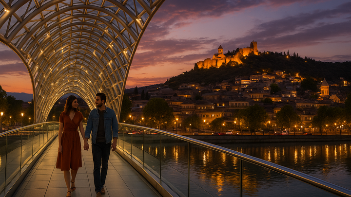 ⛪Tbilisi in 1 day for two 2025, from ancient Anchiskhati to the romance of Shardeni🍷