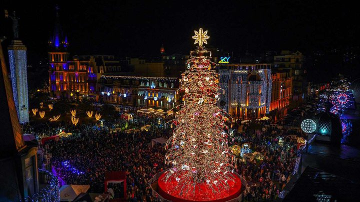 Main New Year tree Batumi 2025