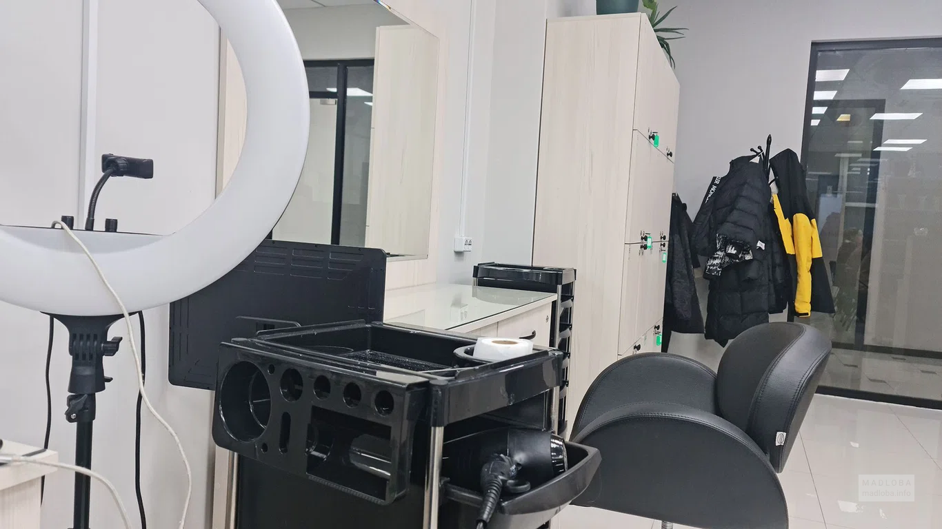 Beauty salon "COWORKING BEAUTY TIME" interior