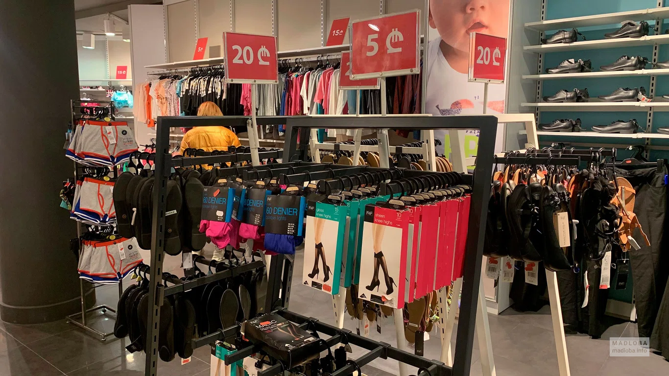 Ассортимент нижнего белья Clothing store 2go