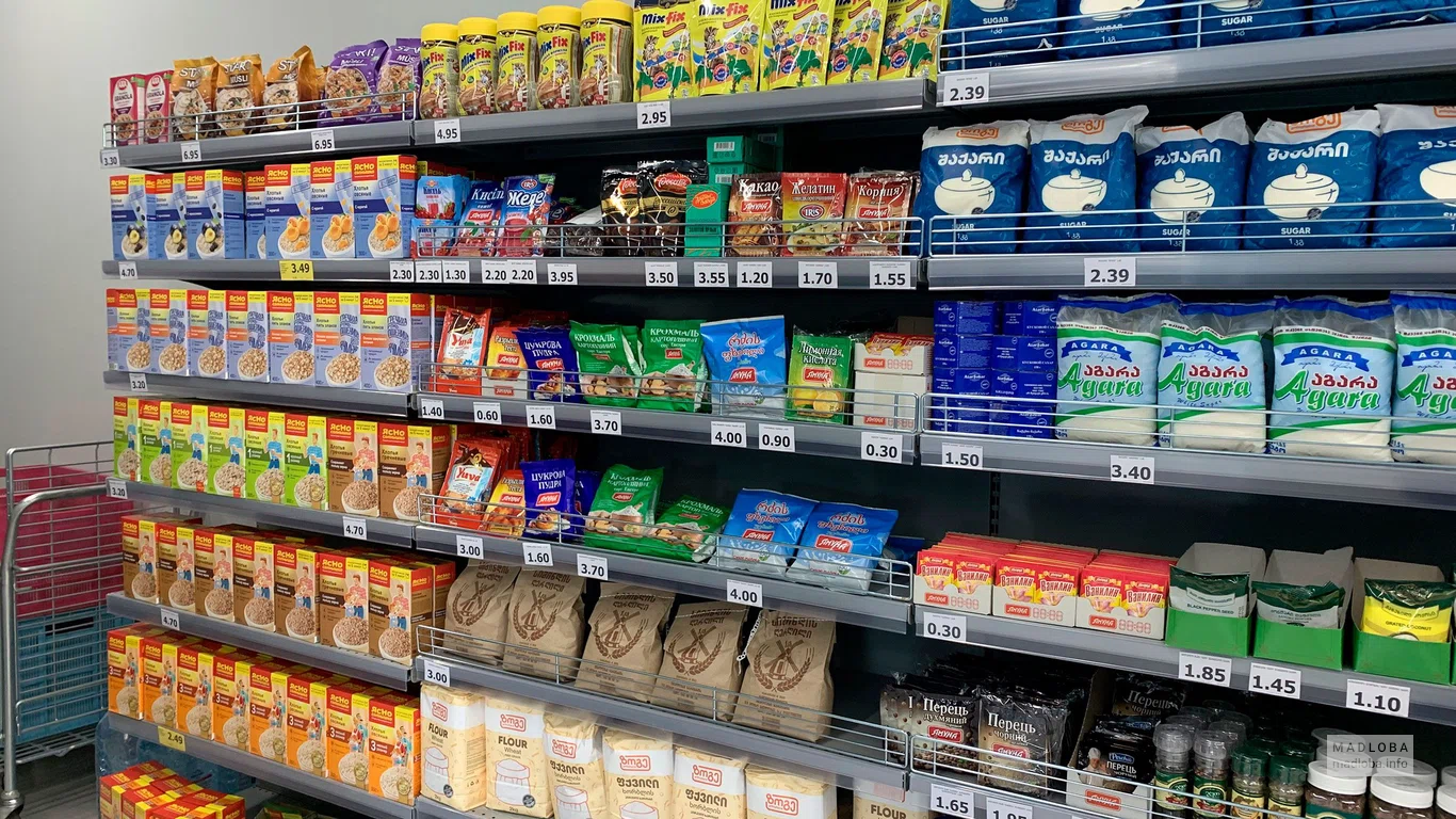 Продукция магазина "2 шага"