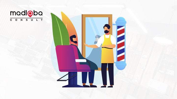 Effective advertising of a men's barbershop