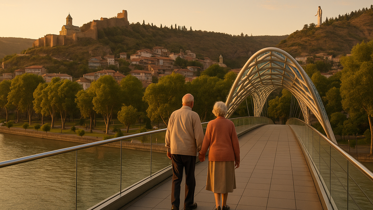 💑 Calm Tbilisi 2025. 3-day itinerary for a couple aged 60+