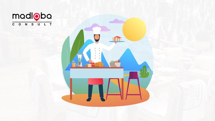 Promotion of the resort cafe