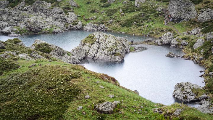 Abudelauri Lakes - Green Lake, Blue Lake and White Lake