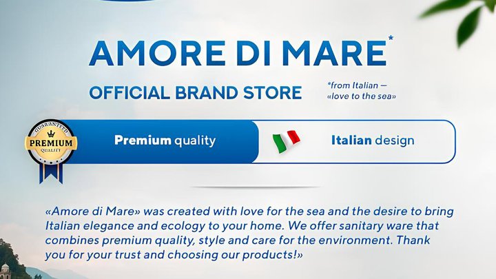 Amore di Mare | იტალიური სანტექნიკა