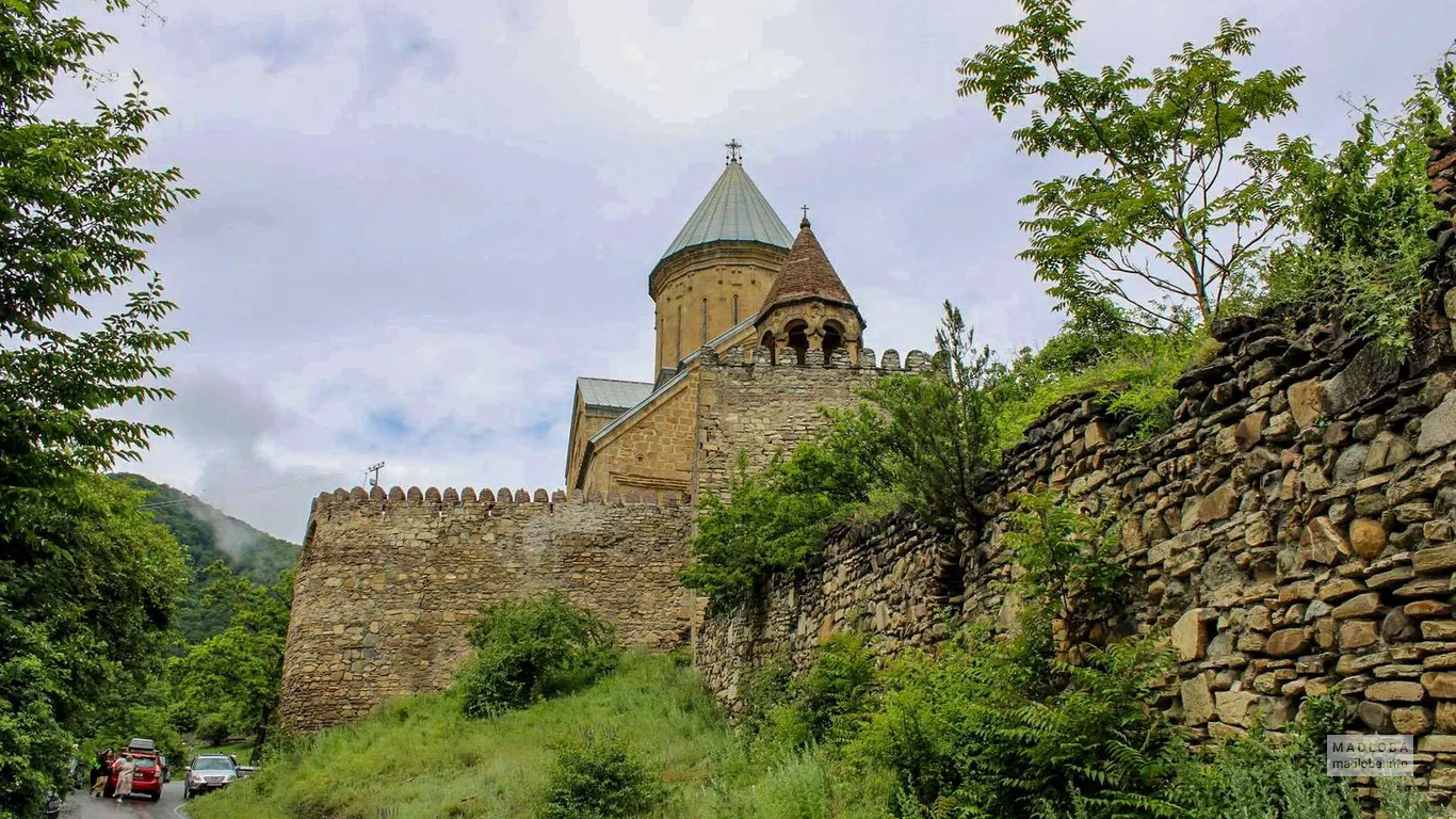 Medieval defensive fortress of Ananuri