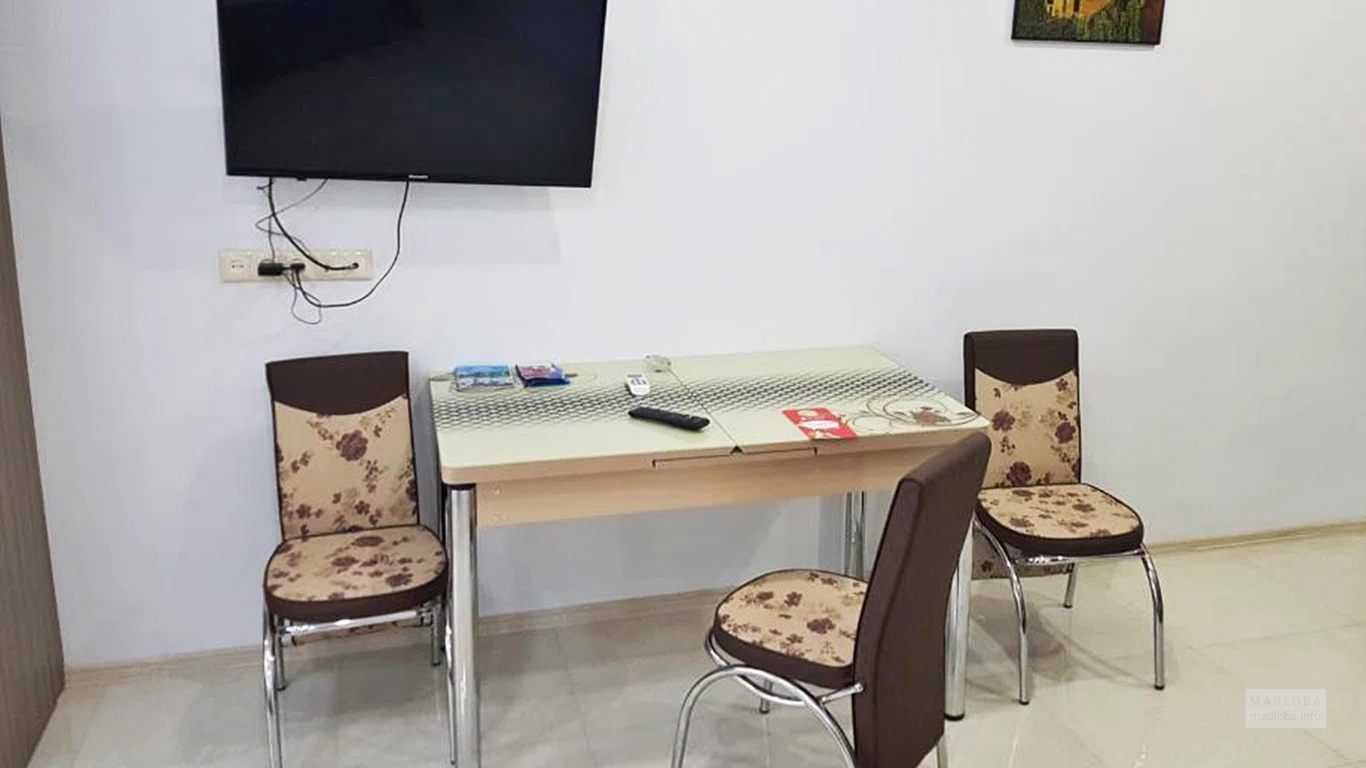 Зона отдыха в номере Batumi Apartment With Sea View
