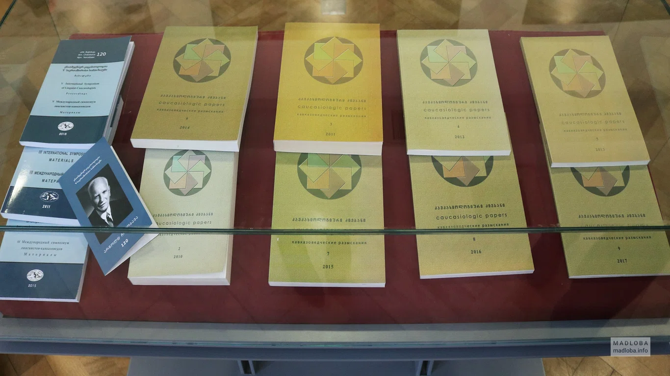 Книги в Музее Арнольда Чикобавы