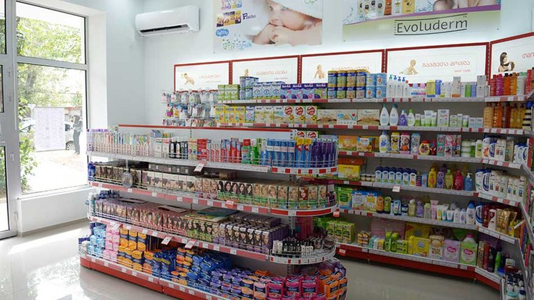 Chain pharmacies in Lentekhi