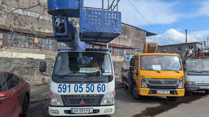 Автовышка Mitsubishi FUSO Canter 591 055060