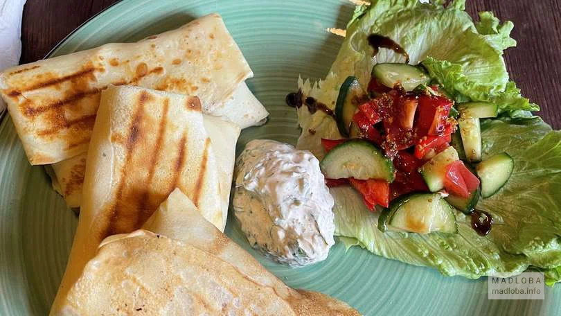 Блинчики с  мясом
