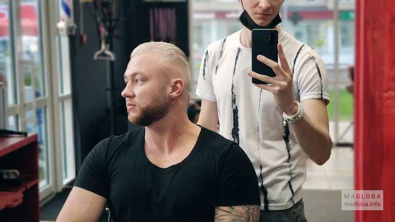 Стрижка от "Barber Dima"