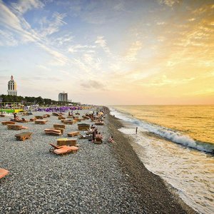 
										Rating of 10 beaches in Georgia
