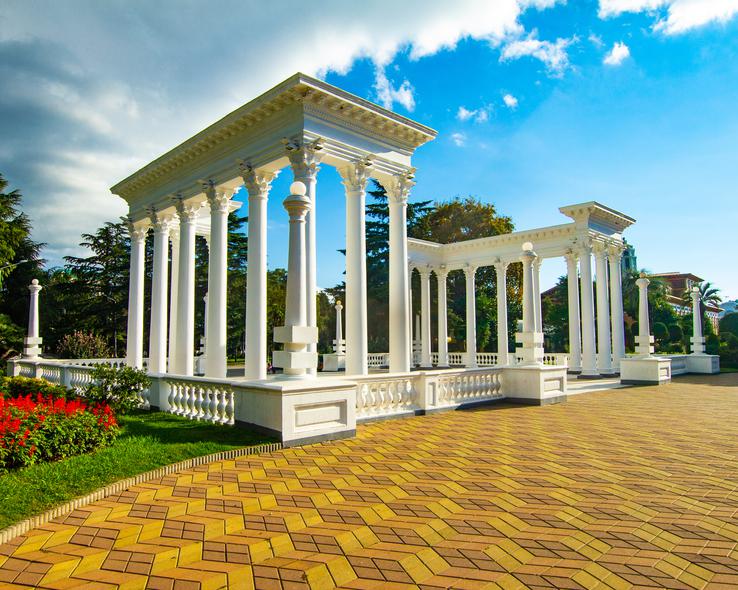 Historical building in Georgia