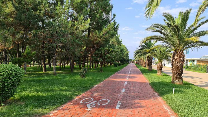 Batumi Bike Path along the embankment