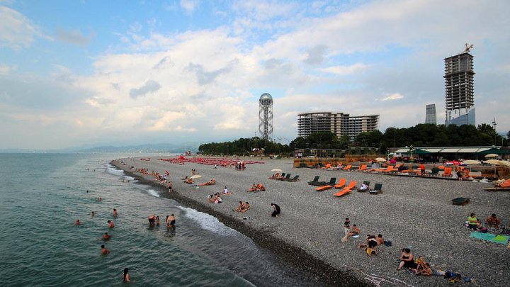 Batumi Whole Beach