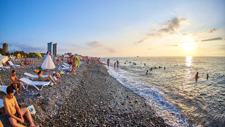 Batumi Whole Beach