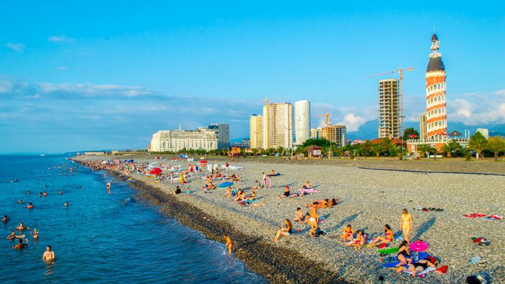 Batumi Whole Beach