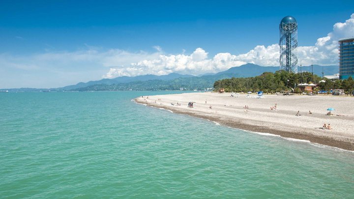 Batumi Whole Beach