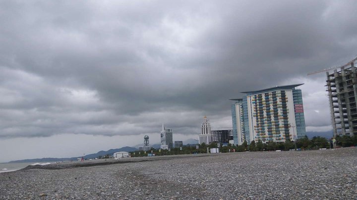 Beach opposite Alliance Privilege (Marriott)