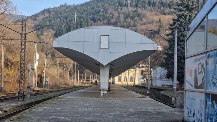 Narrow gauge railway Borjomi-Bakuriani (Cuckoo)