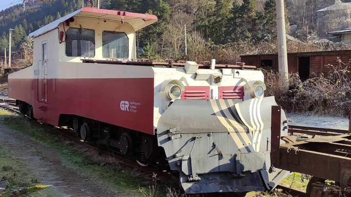 Narrow gauge railway Borjomi-Bakuriani (Cuckoo)