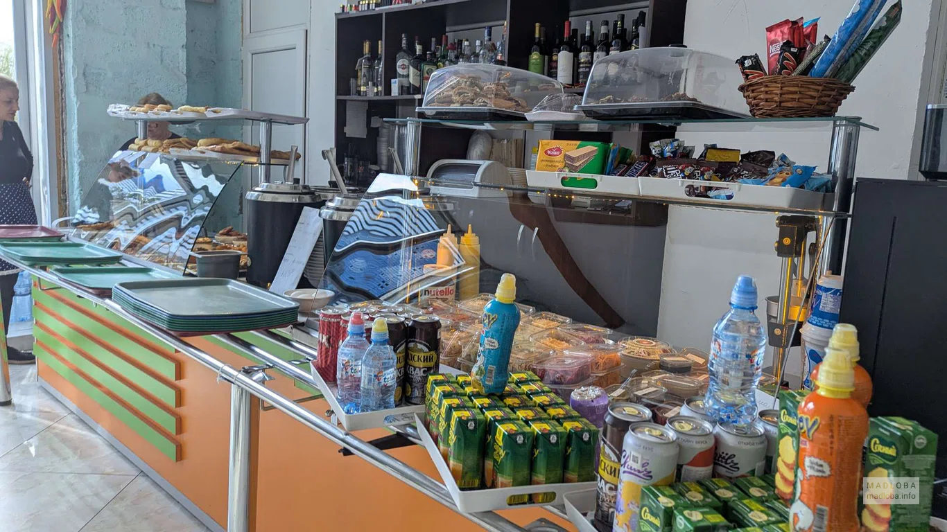 Напитки в продаже в Buffet