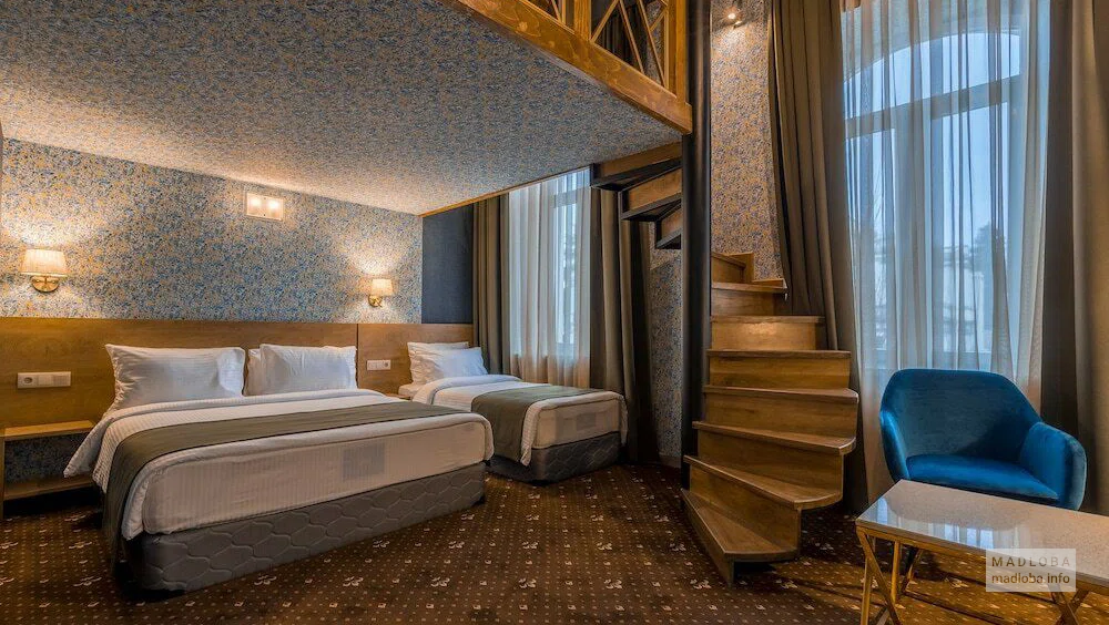 Интерьер номера в бутик-отеле Gladius Inn