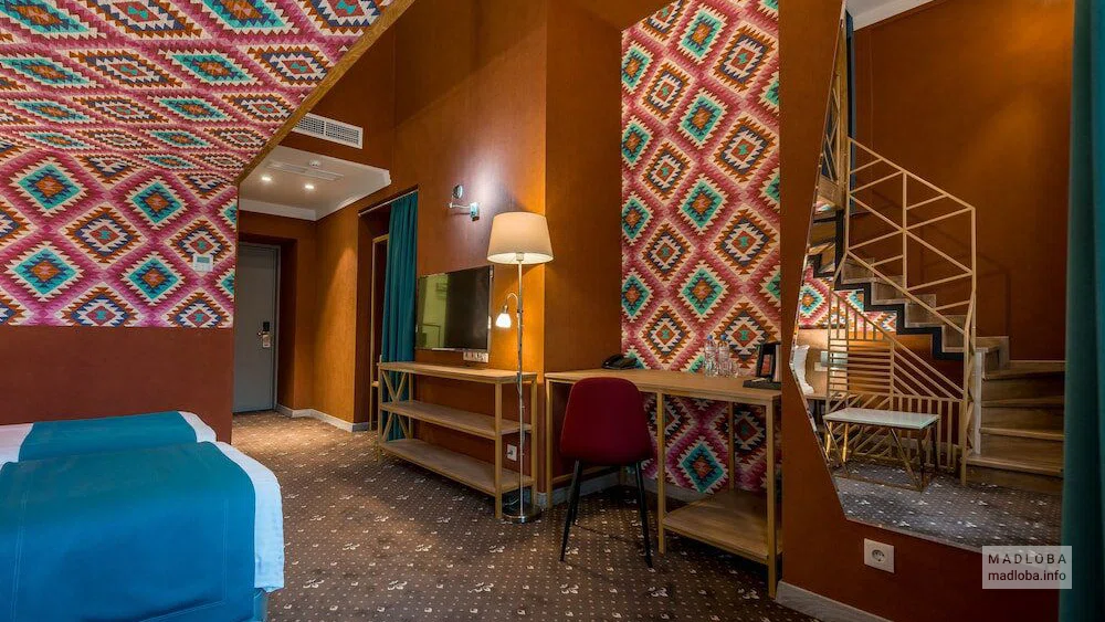 Зона для гостей бутик-отеля Gladius Inn