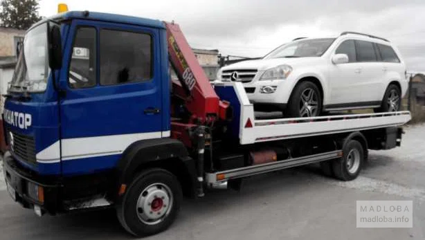 Транспортировка авто на эвакуаторе BuyAuto Грузия