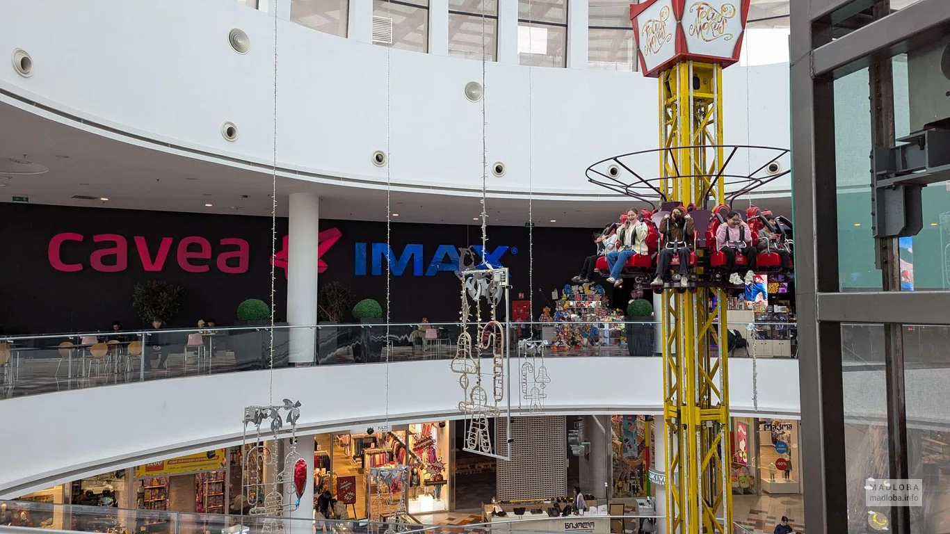 Cavea IMAX – современный кинотеатр в Тбилиси с технологией IMAX