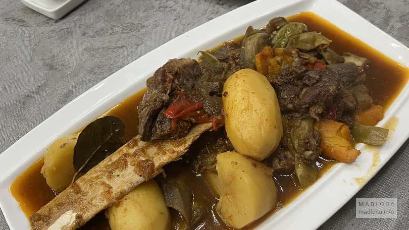 Мясо с картофелем