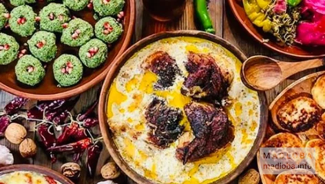 Блюдо кавказской кухни