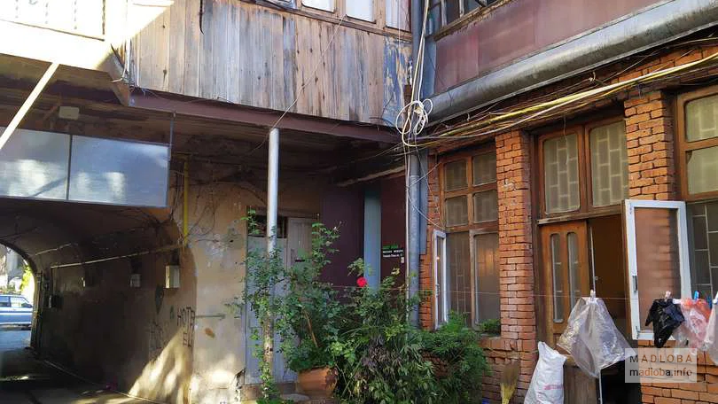 Внутренний двор хостела City Center