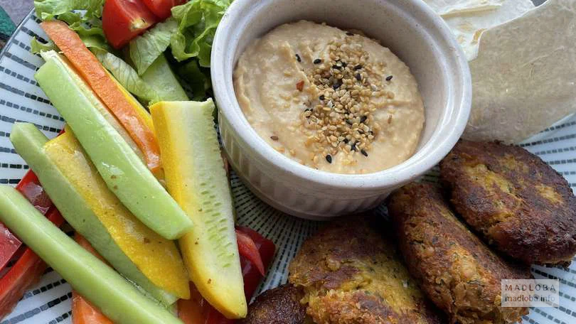 Драники с овощами