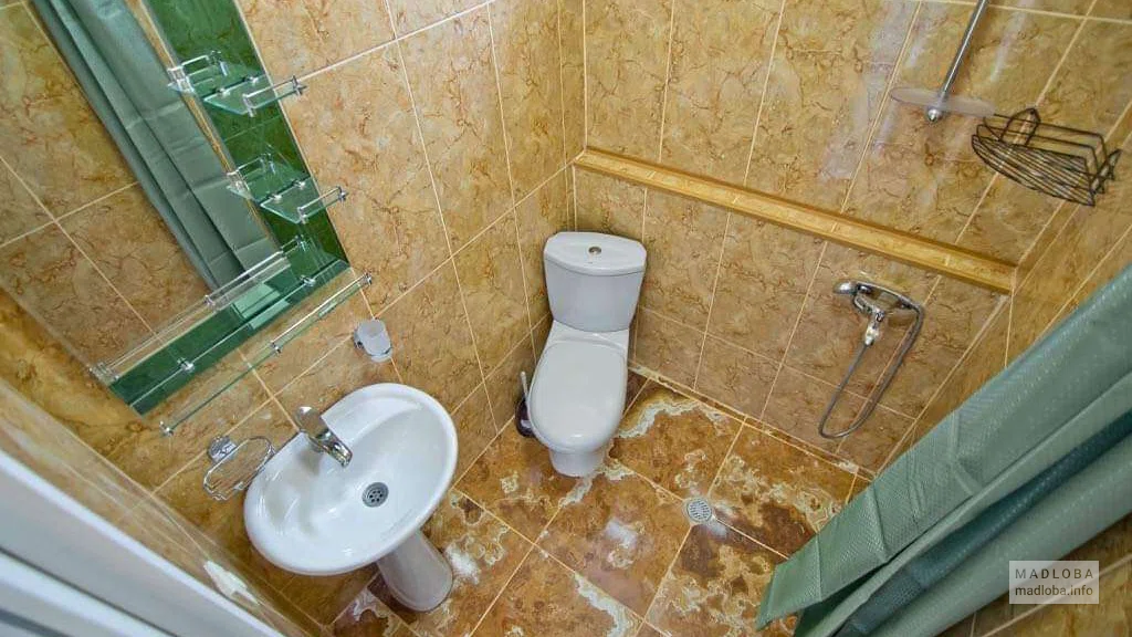 Ванная комната в номере отеля