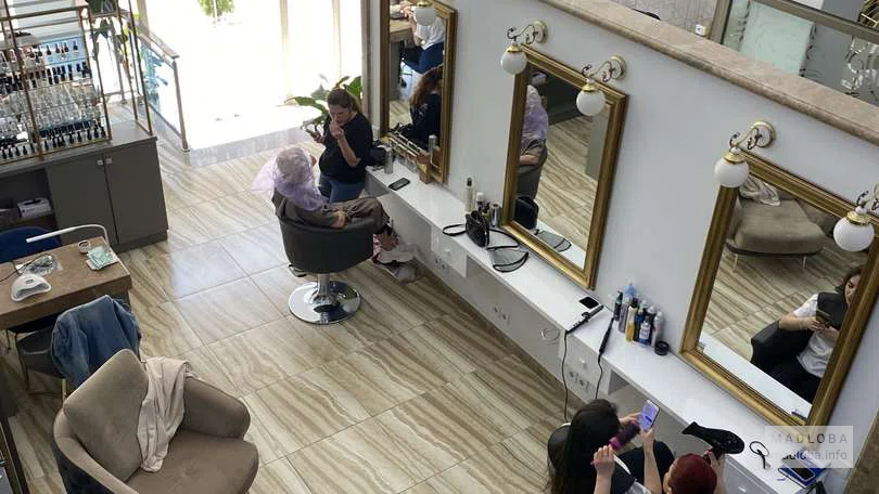 Салон красоты "Diamond" интерьер