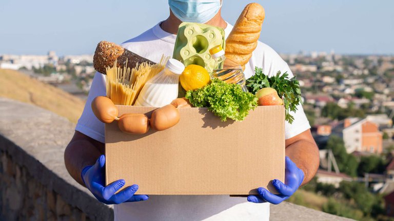 Ordering groceries in Tbilisi
