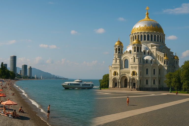 🛳 Two seas - two moods: from Batumi to Kronstadt for a sea atmosphere