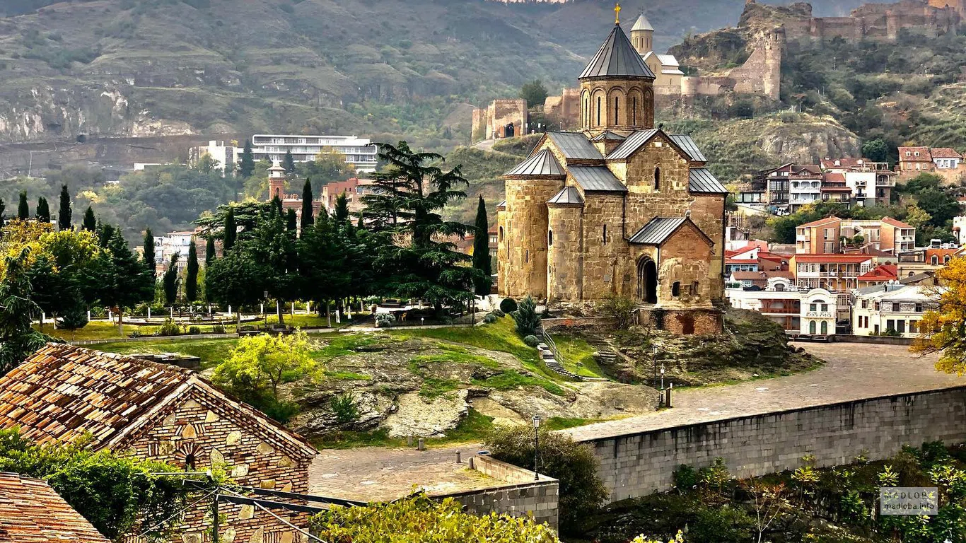 Дворец царицы Дареджан вид с балкона