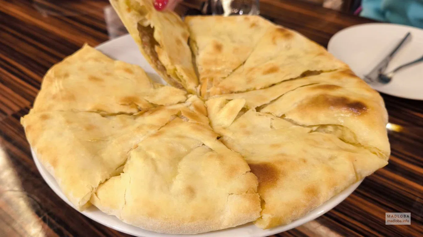 Лепешка с начинкой