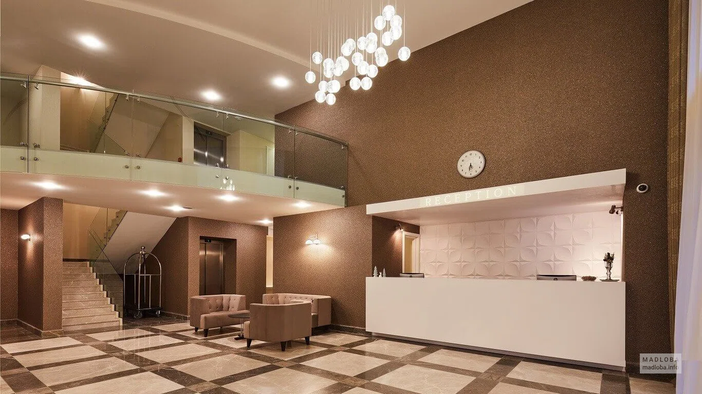 Ресепшен Gallery Palace в Грузии