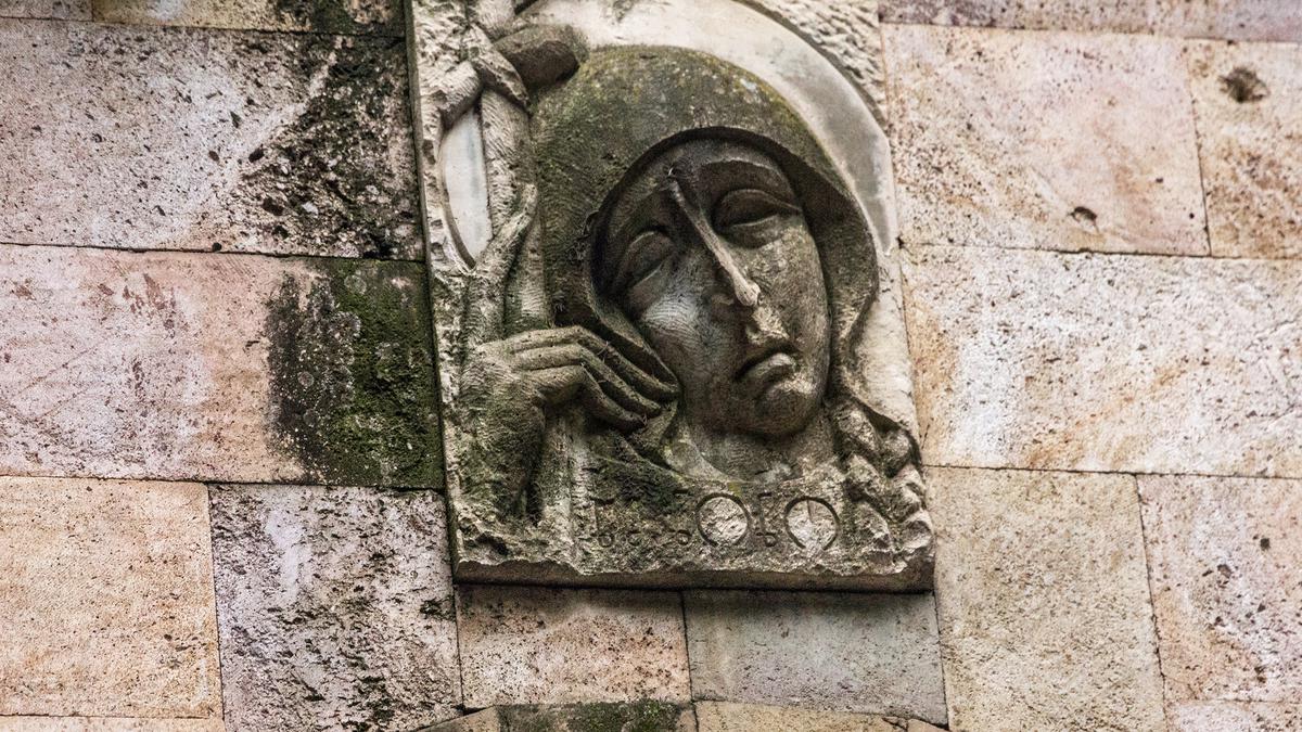 Stone image of Salome of Ujarm