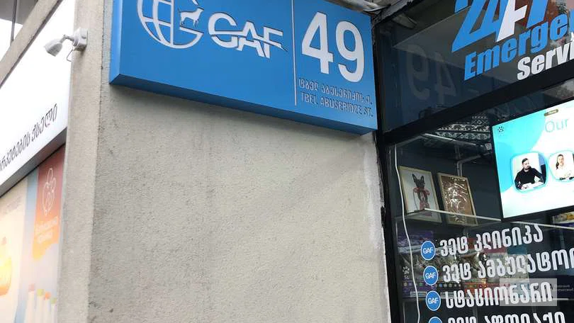 Круглосуточная ветеринарная клиника "Федерация животных Грузии GAF"