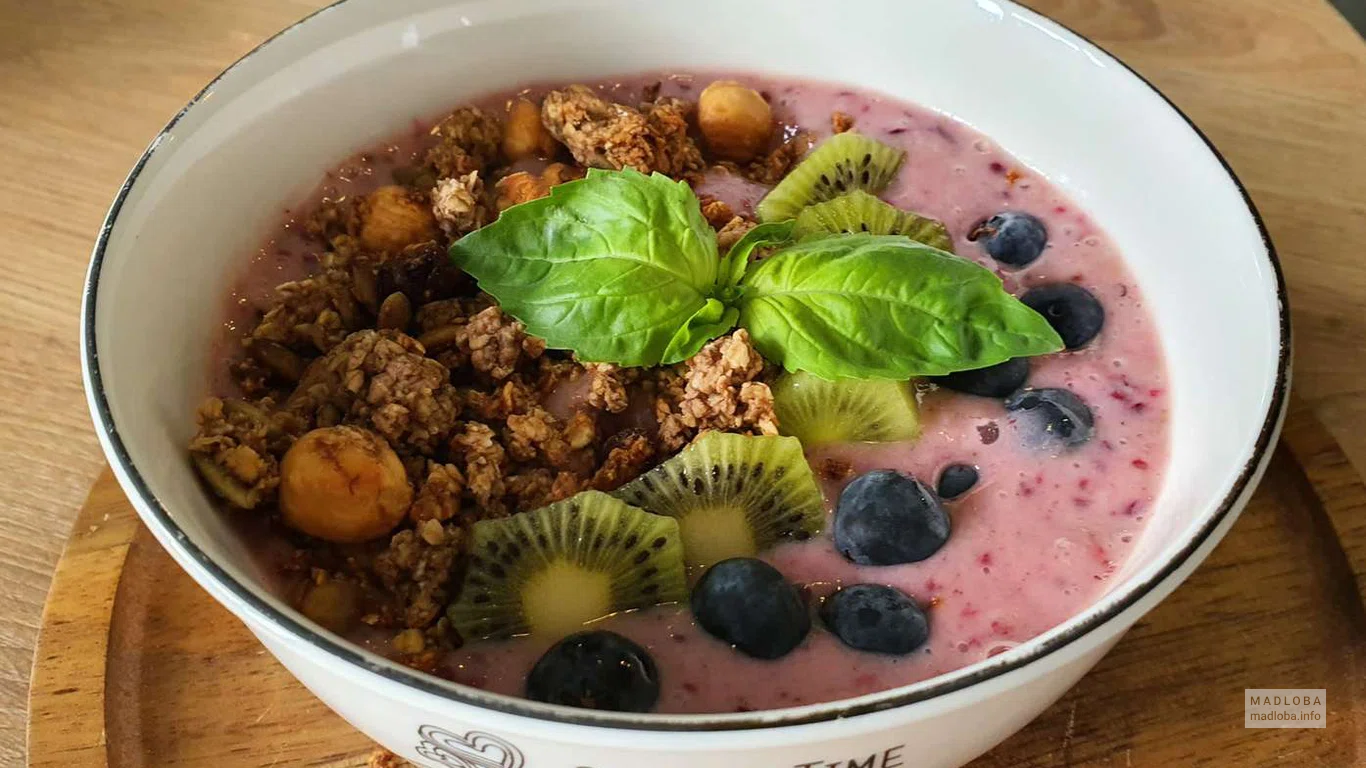 Завтрака в меню кафе Go Vegan Cafe