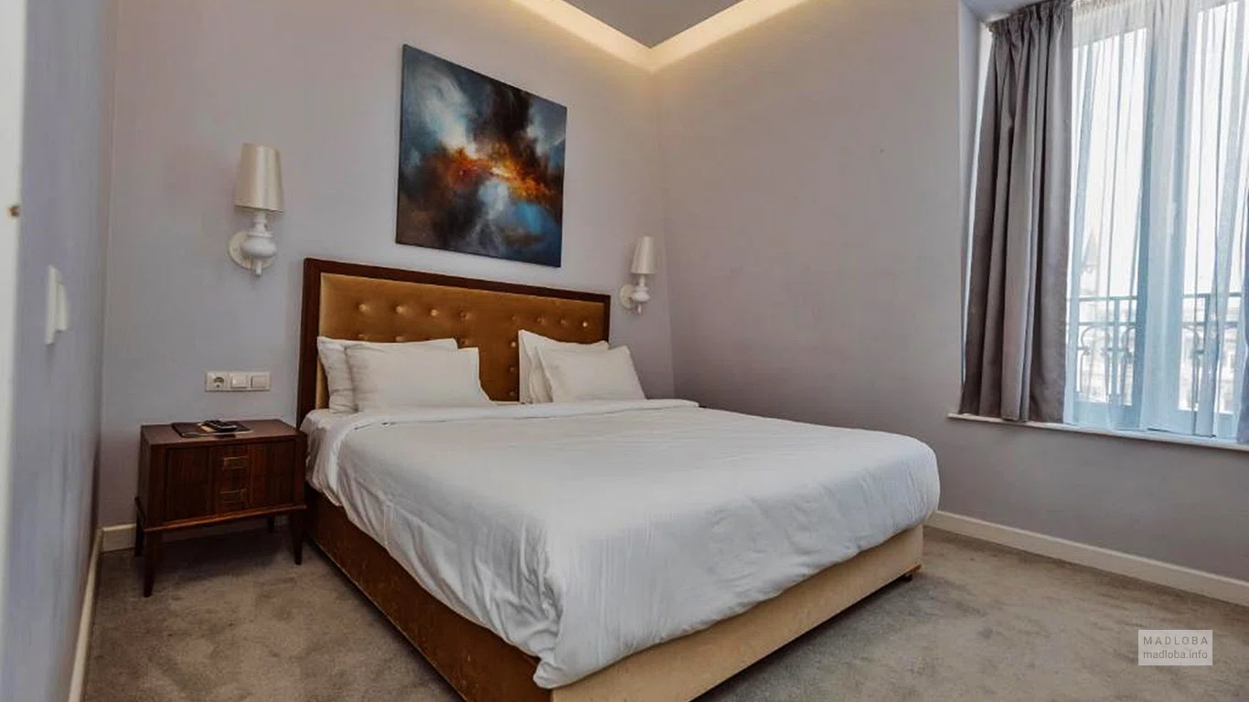Спальня в отеле  "Golden Palace Batumi"