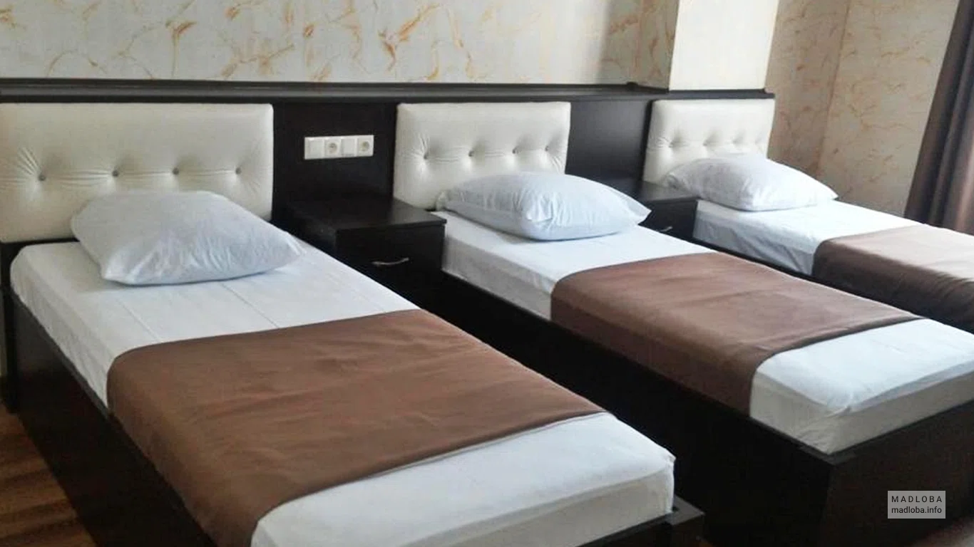 Трёхместный номер в отеле "Grand Palace Hotel"